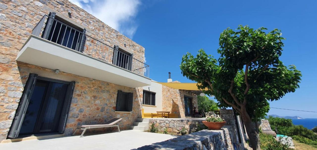 Villa Lithos Kimi Exteriör bild