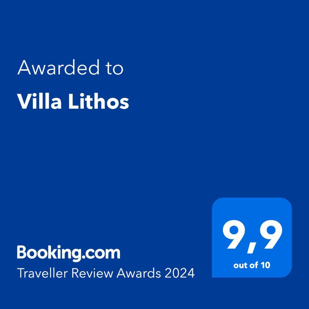 Villa Lithos Kimi Exteriör bild