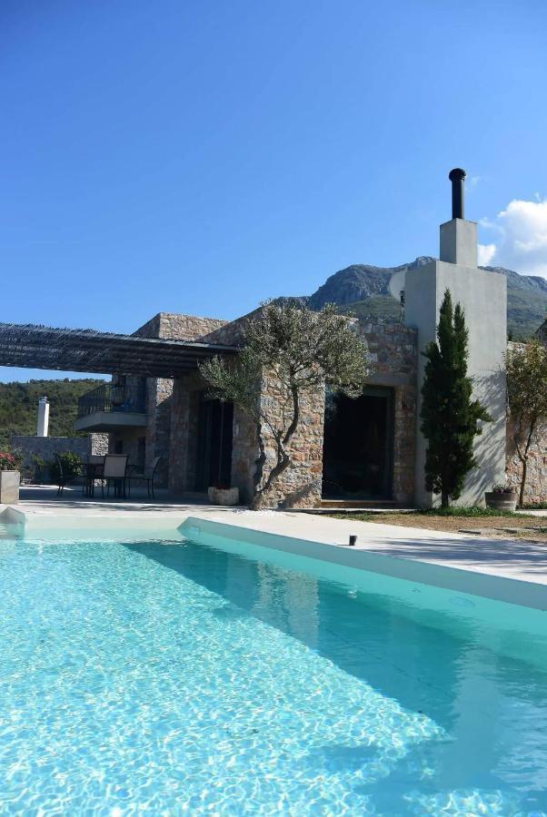Villa Lithos Kimi Exteriör bild